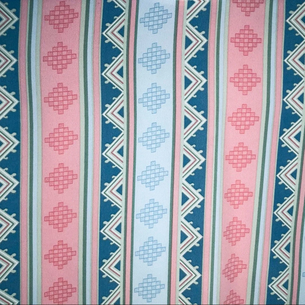 ALFRED DUNNER pink and blue shortsleeved blouse 10 - Picture 5 of 6